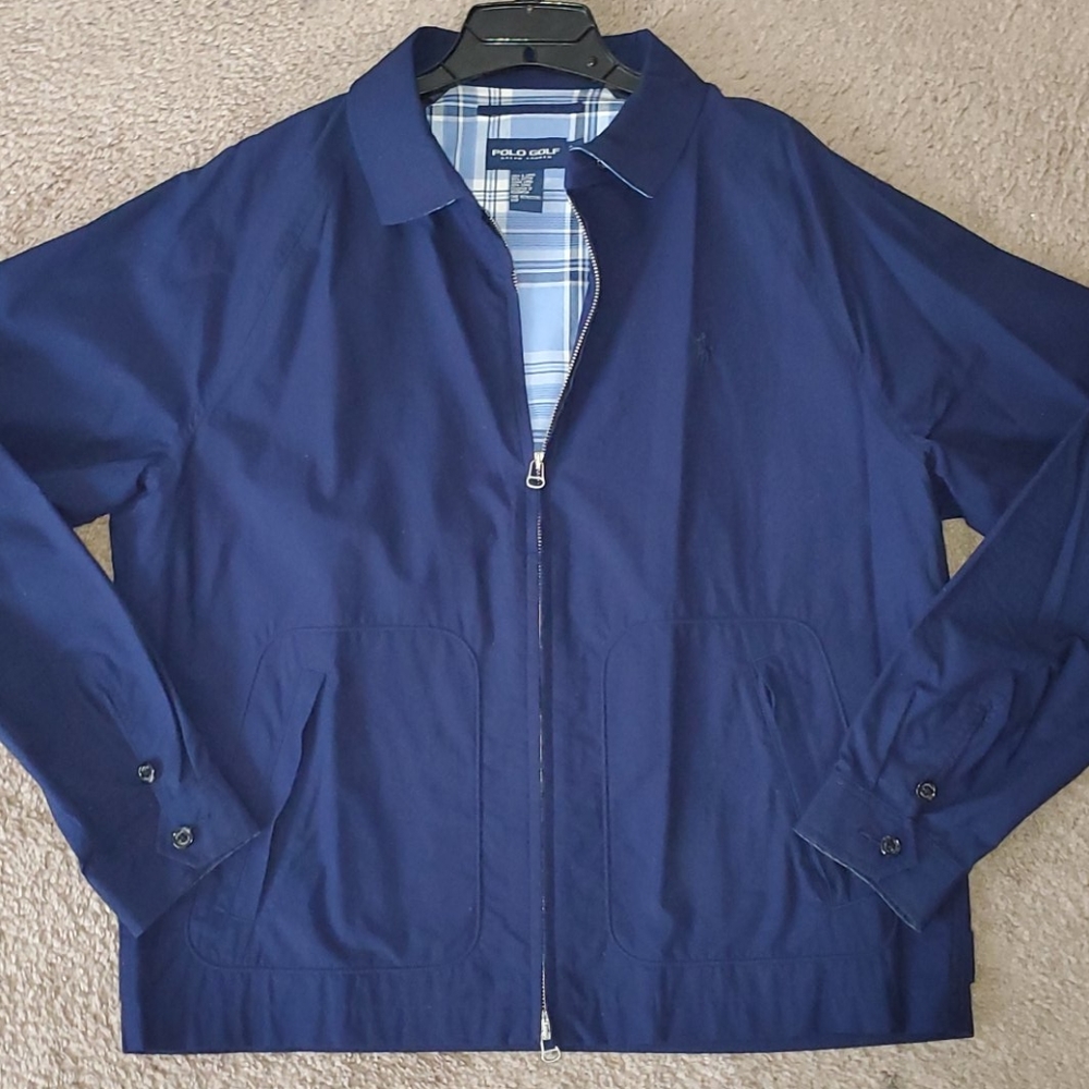 Ralph Lauren Men's Polo Golf navy blue jacket